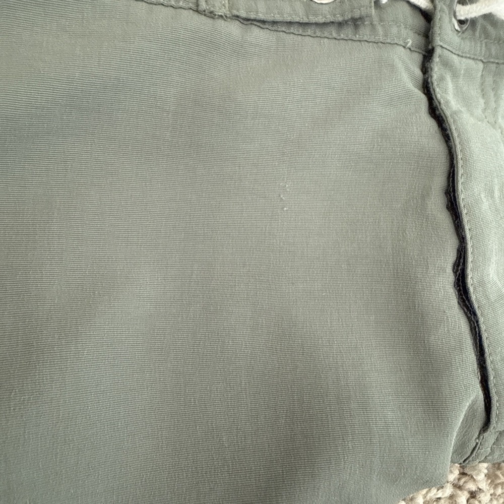Saturdays Surf NYC Mens Colorblock Board Shorts Black Green Sz 28 Swim Trunks 5" - Picture 12 of 12